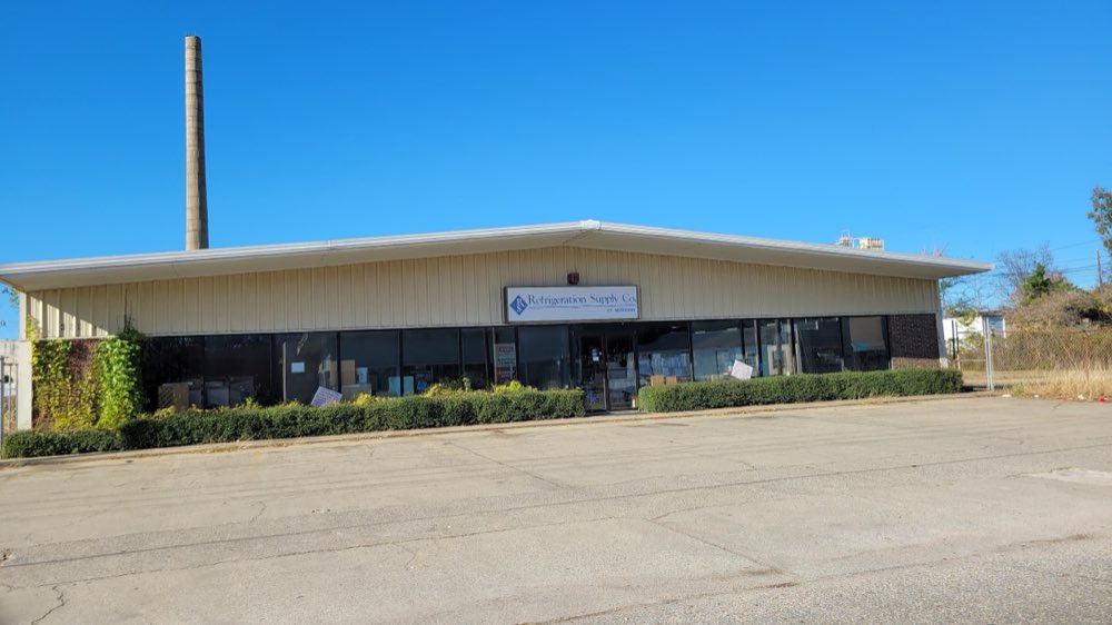 Refrigeration Supply Co. of Meridian storefront on B Street, Meridian, MS